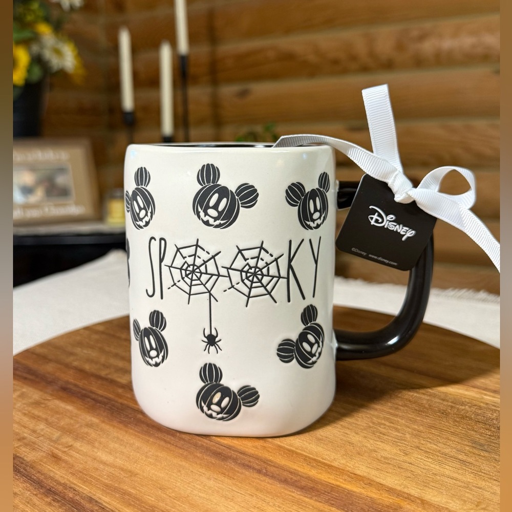 SPOOKY Rae Dunn Mickey Mouse HALLOWEEN Mug